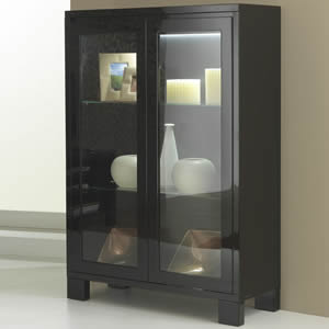 Curio Cabinets with Glass Doors